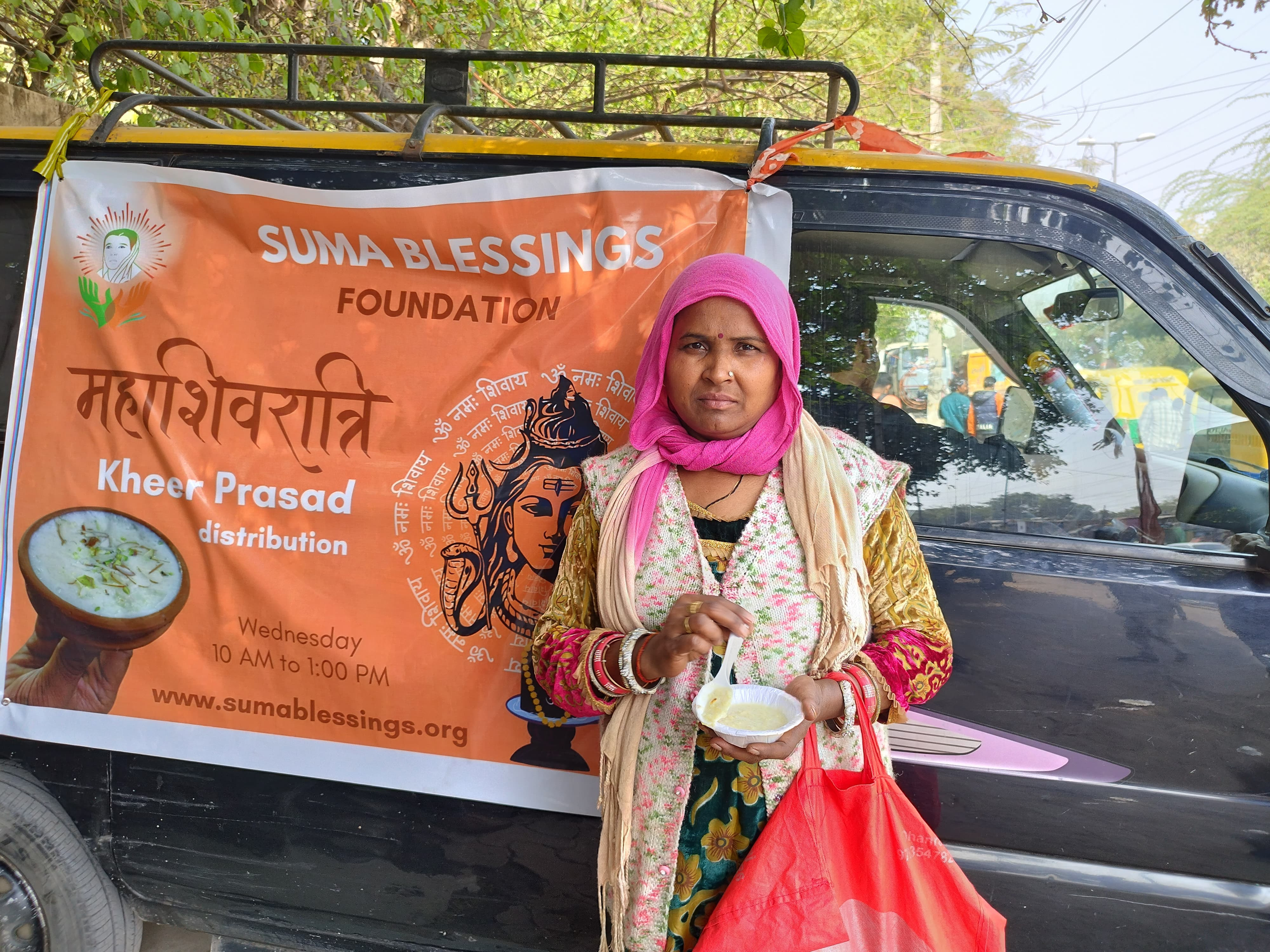 Suma Blessings - Maha Shivratri 2025 Kheer Distribution at Shri Ram Temple, Kamarpal