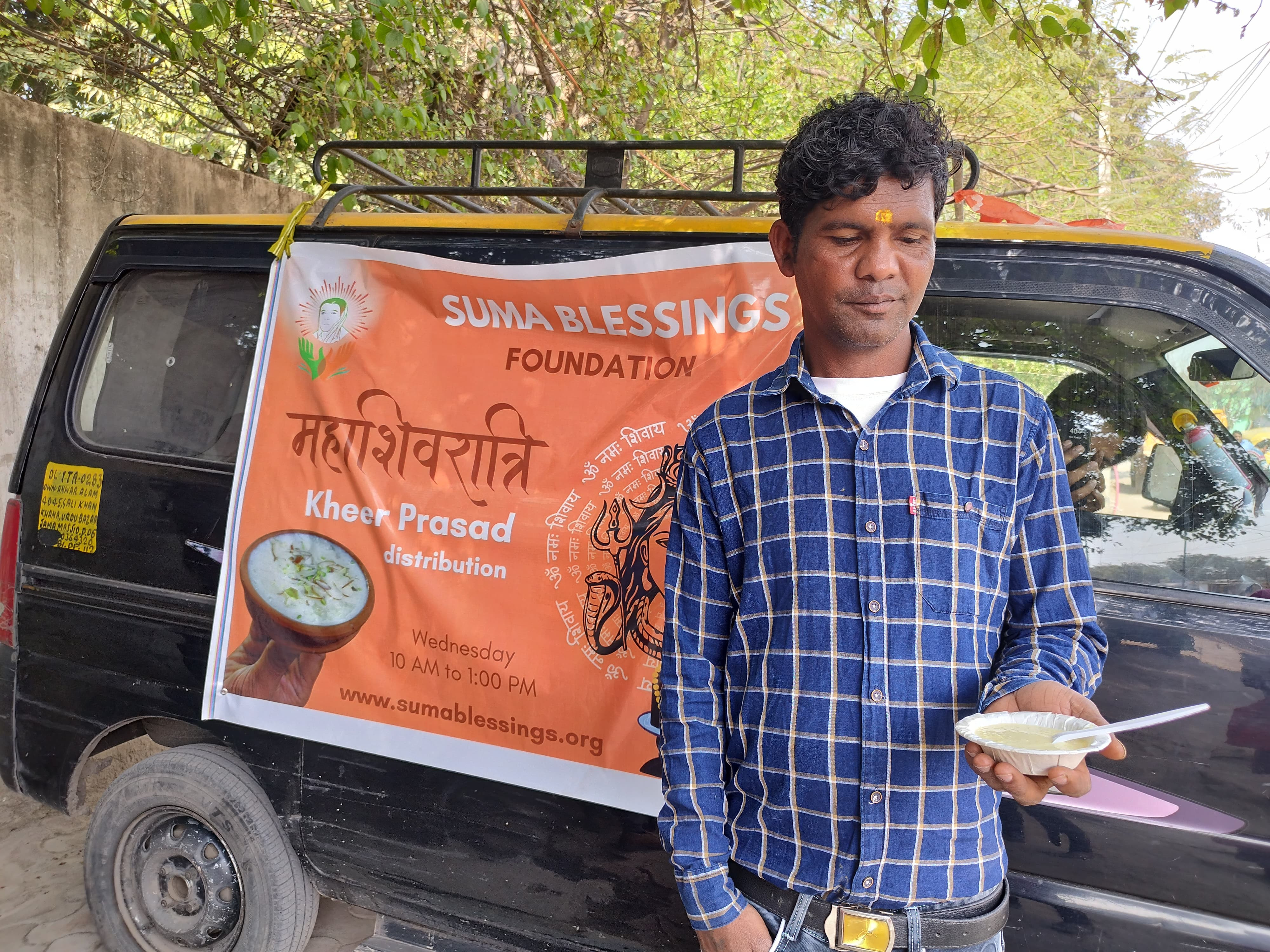 Suma Blessings - Maha Shivratri 2025 Kheer Distribution at Shri Ram Temple, Kamarpal